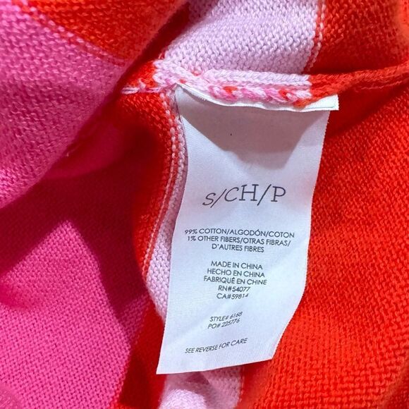 Cabi Cadet Pullover Knit Striped Sweater Women’s Small - Picture 3 of 4